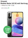 Blau Allnet XL 10 GB ab 9,99€ | TOP Deal: Xiaomi Redmi Note 10 5G für 13€ | Oppo A54 für 13€, Galaxy A13 ab 1€ uvm.