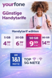 📱 yourfone SIM-Only Tarife ab 4,99€ | 5G Allnet-Flat ✓